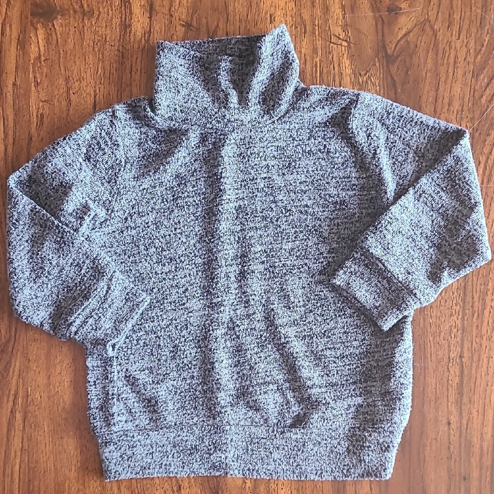 Plush Turtleneck Gray Toddler Sweater (🛍 Bundle ANY 6/$36)
